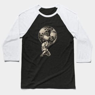 Atlas Greek mythology Baseball T-Shirt